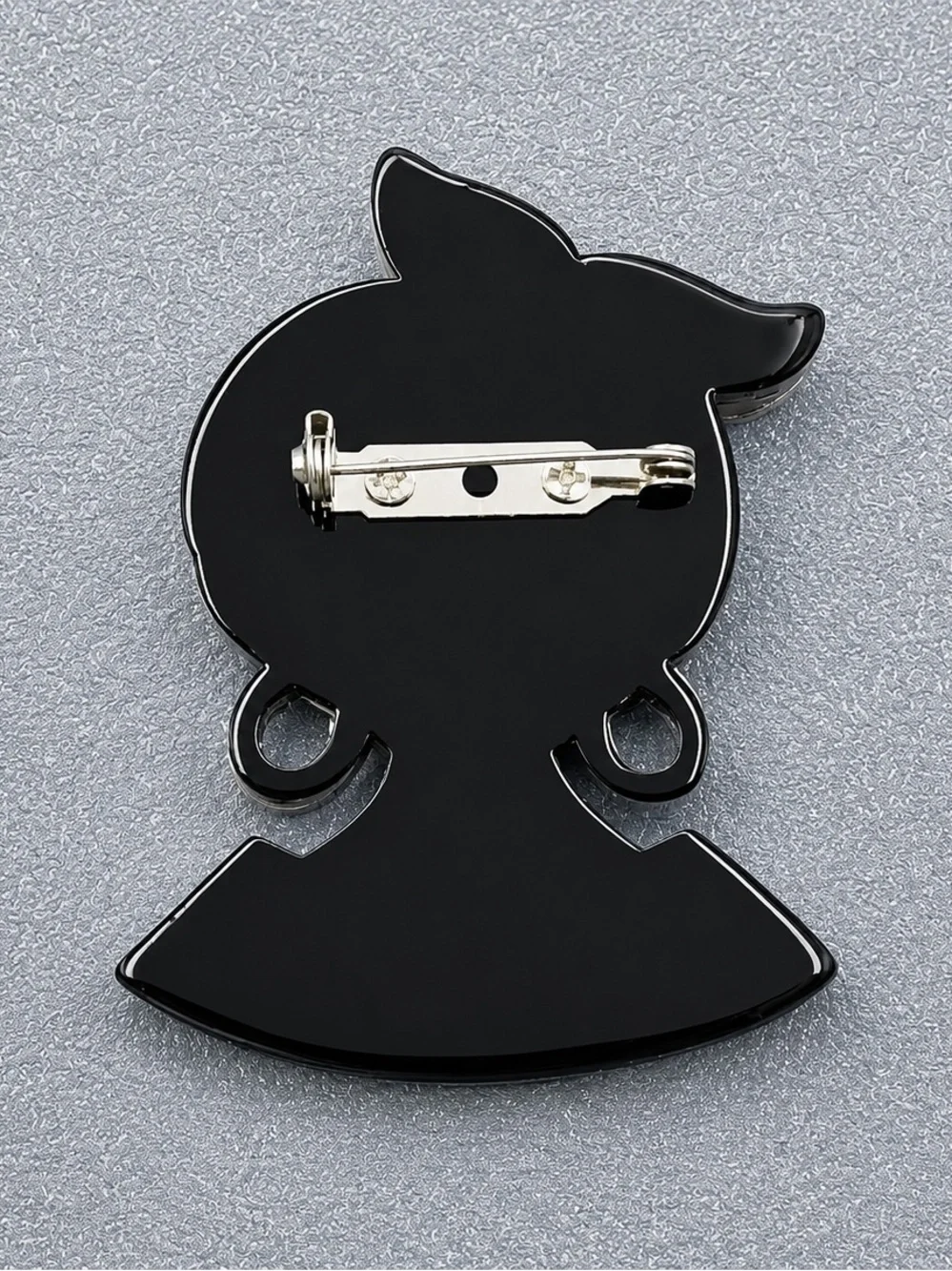 Creative Beauty Statement Acrylic Brooch Pin – Wearable Art Fashion Accessory